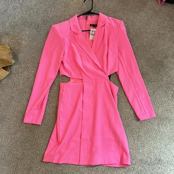 Dresses | Hot Pink Express Dress | Poshmark